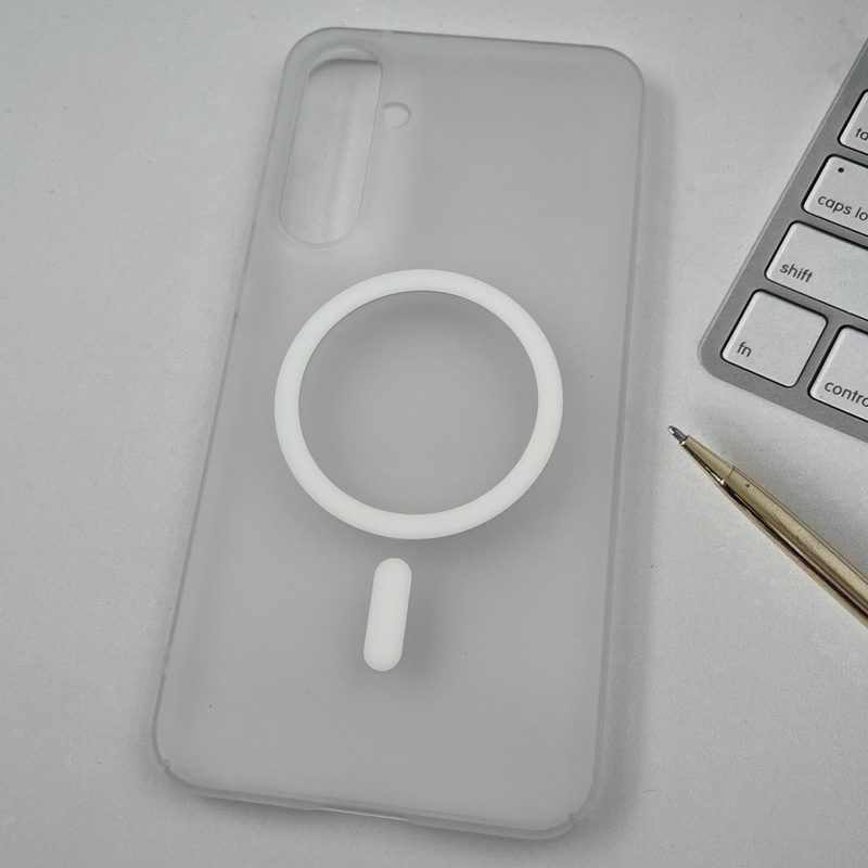 قاب گوشی Galaxy S23 FE سامسونگ PC Case مات اورجینال مگ سیف دار Magsafe لوکس سفید کد 45891 - Image 2