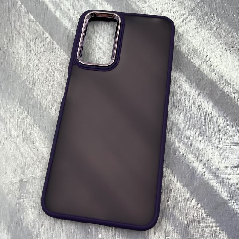 قاب گوشی Redmi Note 11 4G / Redmi Note 11S شیائومی iRon آیرون پشت مات لنز متال برجسته بنفش کد 48647 - Image 2