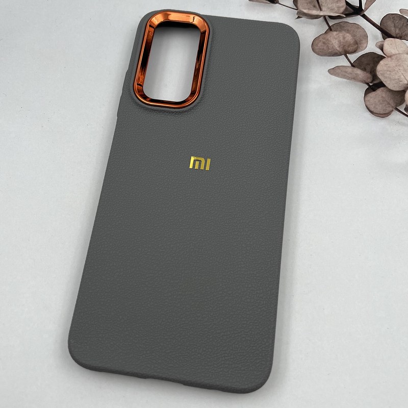 قاب گوشی Redmi Note 11 4G / Redmi Note 11S شیائومی Copper Lense سیلیکونی لنز متال لوگو برجسته تیتانیوم کد 50780 - Image 2