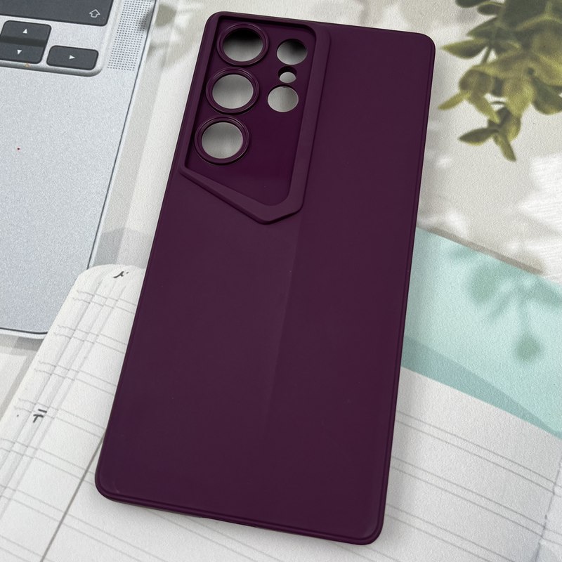 قاب گوشی Galaxy S25 Ultra سامسونگ New Sport Design برجسته محافظ لنزدار بنفش کد 54916 - Image 2