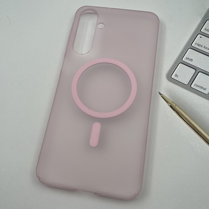 قاب گوشی Galaxy A16 سامسونگ PC Case مات اورجینال مگ سیف دار Magsafe لوکس صورتی کد 56651 - Image 2