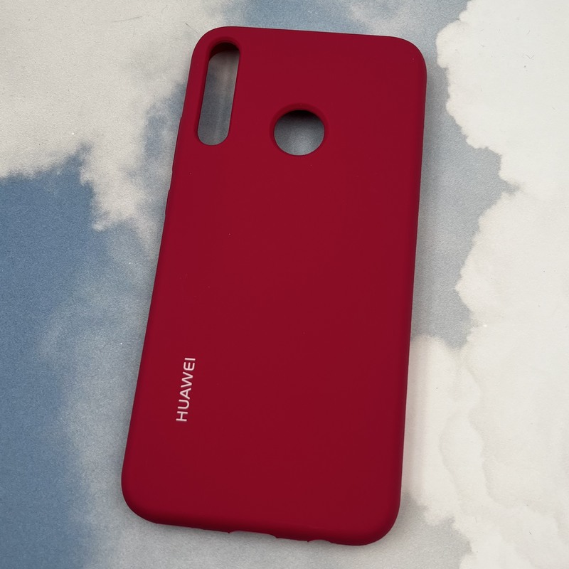 قاب گوشی Huawei Y7P هوآوی سیلیکونی پاک کنی اورجینال داخل پارچه ای رنگ آلبالویی کد 56901 - Image 2
