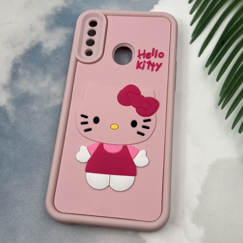 قاب گوشی Galaxy A20S سامسونگ Rugged Case سولید ضد ضربه اورجینال طرح عروسکی کیتی محافظ لنز دار کد 59349 - Image 2