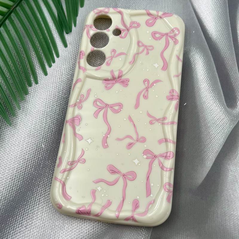 قاب گوشی Galaxy A35 سامسونگ Solid Case منحنی محافظ لنز دار دور ایربگ طرح پاپیون کد 62872 - Image 2