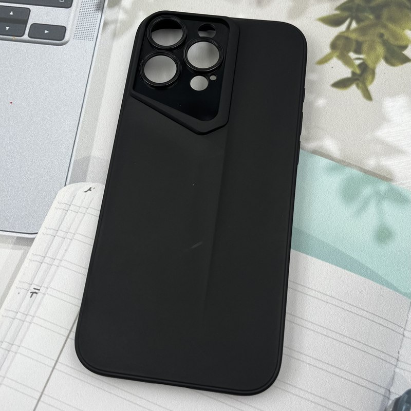 قاب گوشی iPhone 16 Pro Max آیفون New Sport Design برجسته محافظ لنزدار مشکی کد 65819 - Image 2