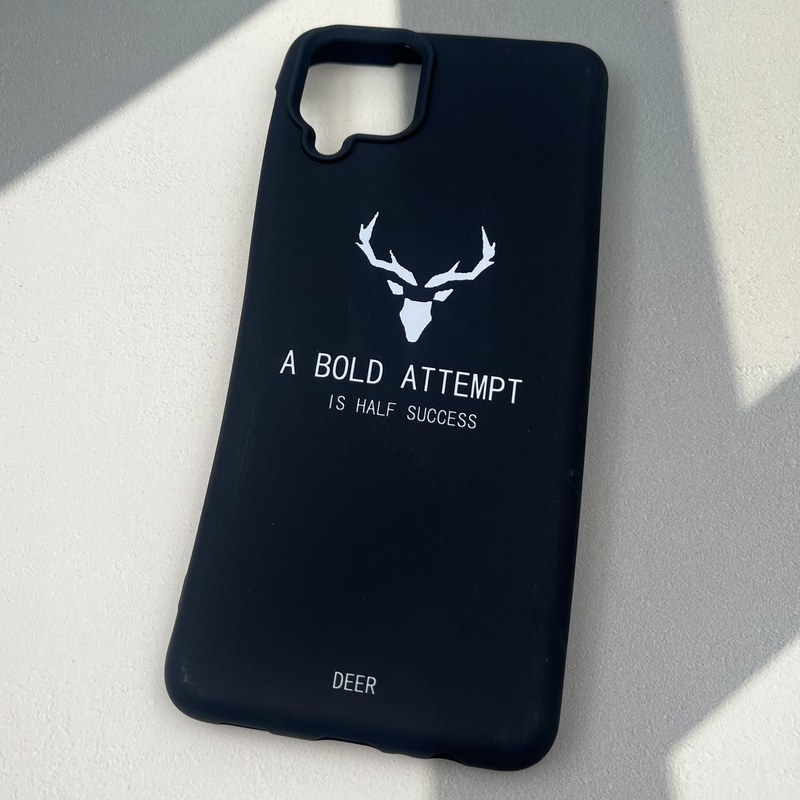قاب گوشی Galaxy A12 / Galaxy M12 سامسونگ Silicon Case سیلیکونی لنز برجسته طرح Deer کد 65843 - Image 2