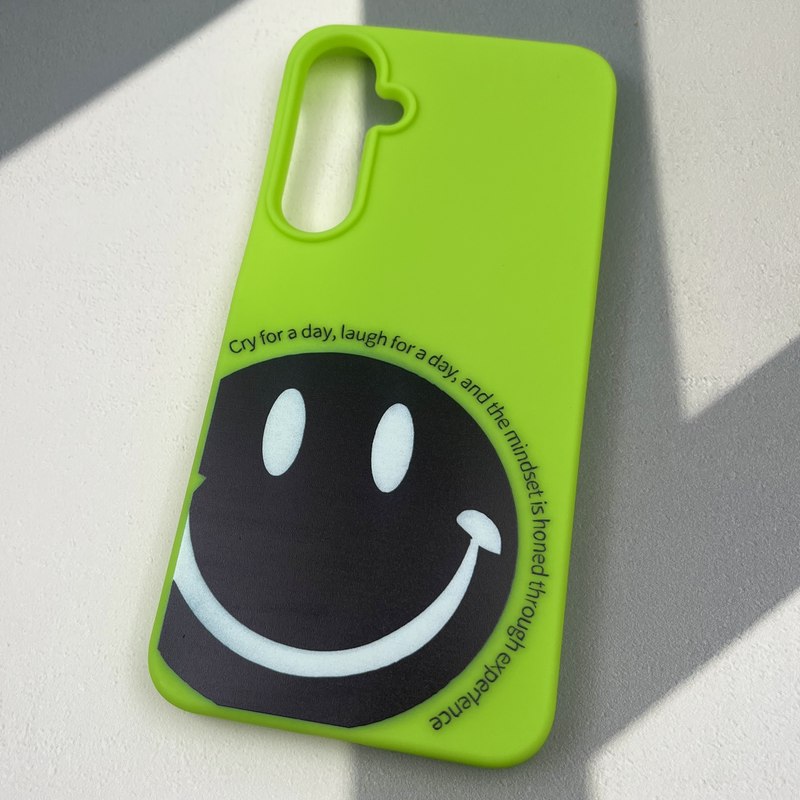 قاب گوشی Galaxy A35 سامسونگ Silicon Case سیلیکونی لنز برجسته طرح استیکر فسفری کد 66941 - Image 2