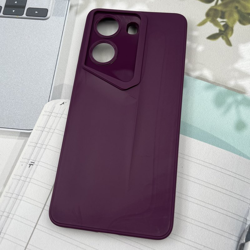 قاب گوشی Poco X7 Pro شیائومی New Sport Design برجسته محافظ لنزدار بنفش کد 71161 - Image 2