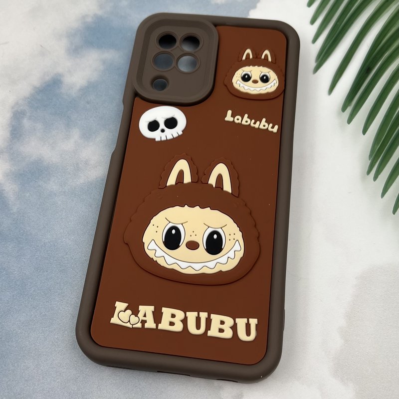 قاب گوشی Galaxy A22 4G / Galaxy M32 4G سامسونگ Rugged Case سولید ضد ضربه اورجینال طرح عروسکی لبوبو محافظ لنز دار کد 73867 - Image 2