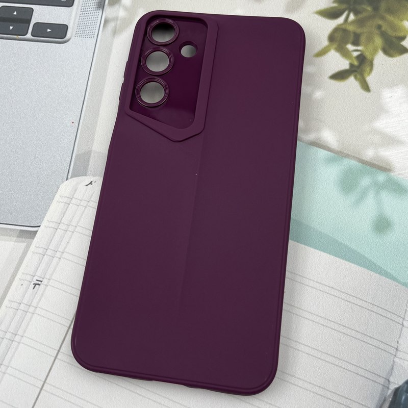 قاب گوشی Galaxy A16 سامسونگ New Sport Design برجسته محافظ لنزدار بنفش کد 76108 - Image 2