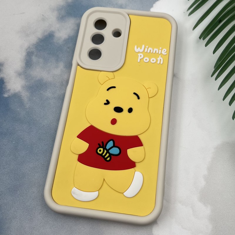 قاب گوشی Galaxy A26 سامسونگ Rugged Case سولید ضد ضربه اورجینال طرح عروسکی پو محافظ لنز دار کد 80827 - Image 2
