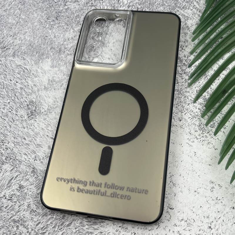 قاب گوشی Galaxy S21 FE سامسونگ So Cool اورجینال طرح مگ سیف Magsafe اسپرت محافظ لنز دار کرومی کد 83421 - Image 2