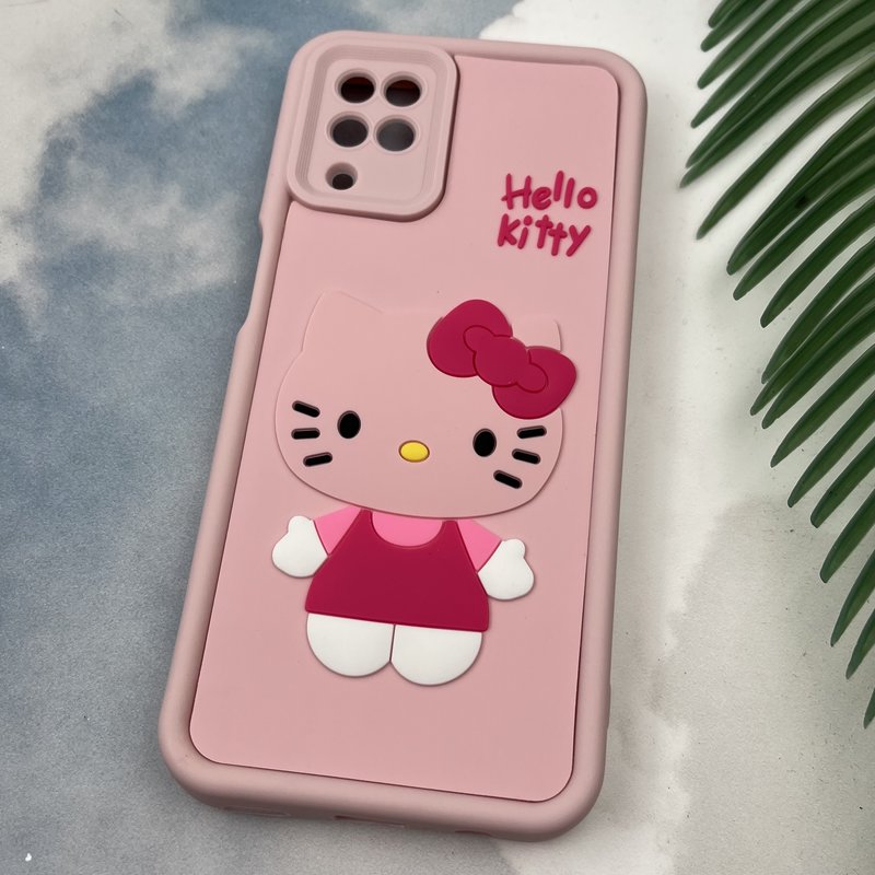 قاب گوشی Galaxy A12 / Galaxy M12 سامسونگ Rugged Case سولید ضد ضربه اورجینال طرح عروسکی کیتی محافظ لنز دار کد 88582 - Image 2