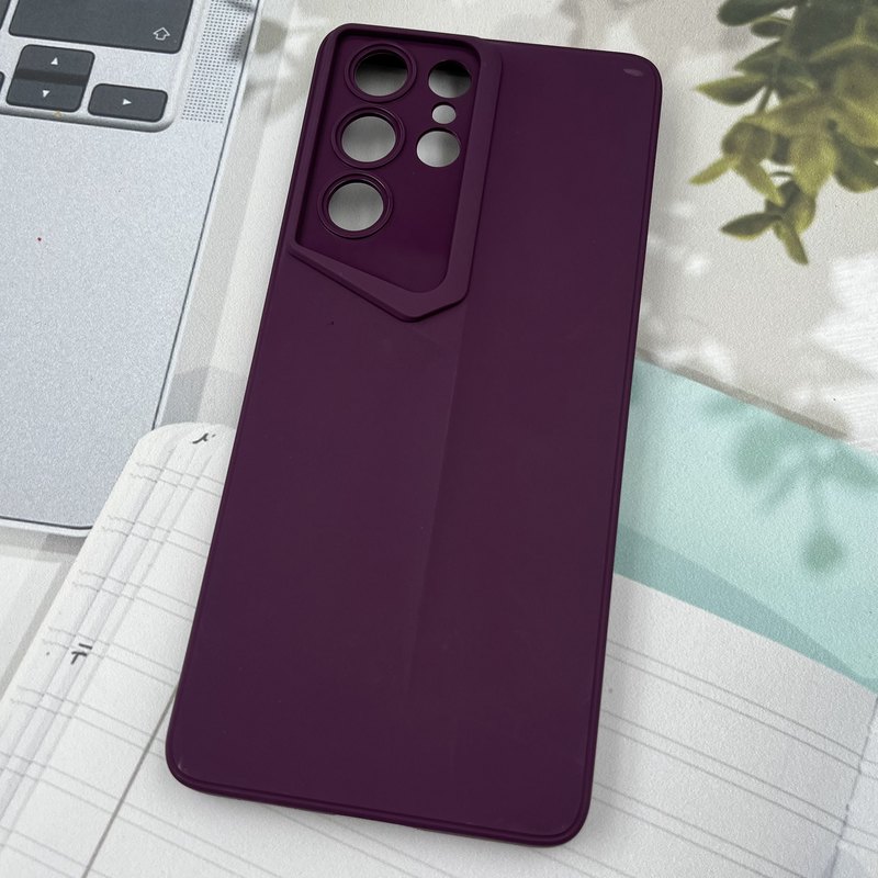 قاب گوشی Galaxy S21 Ultra سامسونگ New Sport Design برجسته محافظ لنزدار بنفش کد 94083 - Image 2