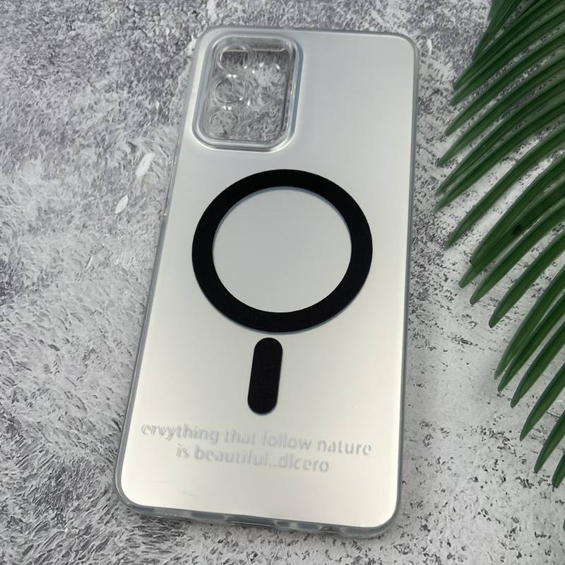 قاب گوشی Galaxy A32 4G سامسونگ So Cool اورجینال طرح مگ سیف Magsafe اسپرت محافظ لنز دار نقره ای کد 94586 - Image 2