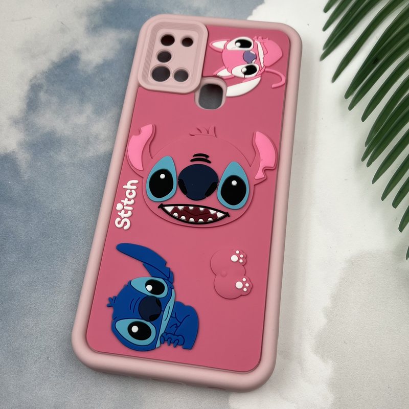 قاب گوشی Galaxy A21S سامسونگ Rugged Case سولید ضد ضربه اورجینال طرح عروسکی استیچ محافظ لنز دار کد 96892 - Image 2