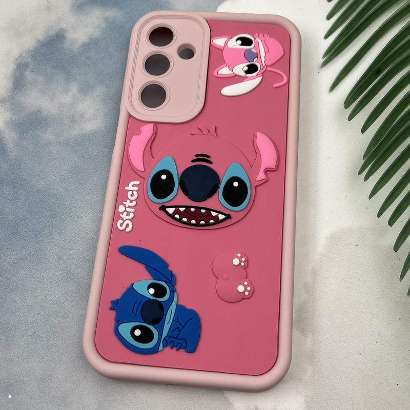 قاب گوشی Galaxy A16 سامسونگ Rugged Case سولید ضد ضربه اورجینال طرح عروسکی استیچ محافظ لنز دار کد 97569 - Image 2