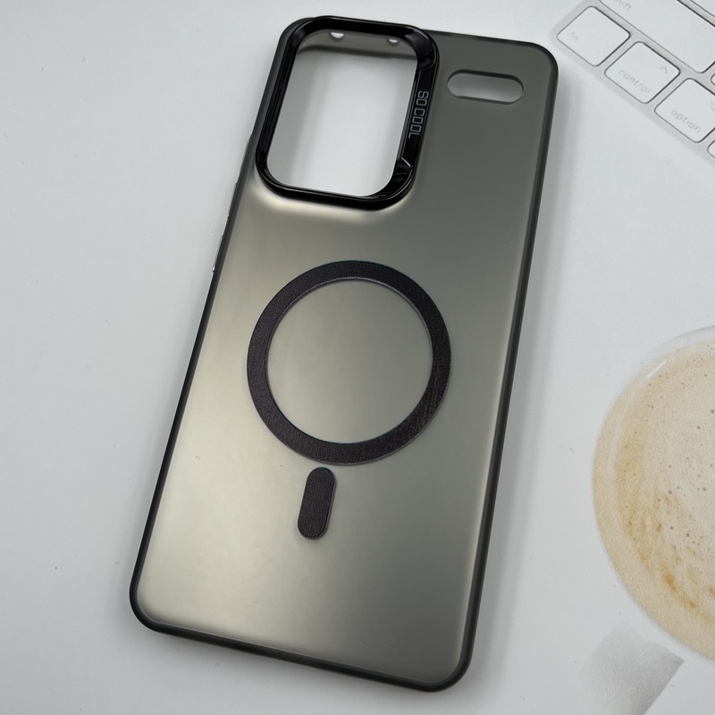 قاب گوشی Redmi Note 13 Pro Plus شیائومی So Cool اورجینال طرح مگ سیف Magsafe اسپرت لنز متال کرومی کد 98974 - Image 2