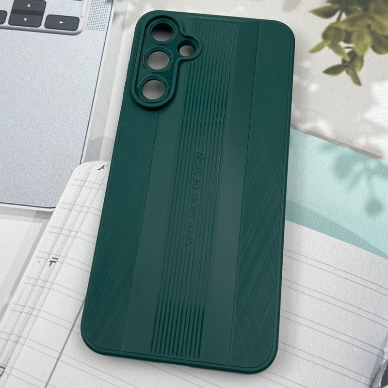 قاب گوشی Galaxy A16 سامسونگ SPUERIOR سیلیکونی طرح Sport برجسته محافظ لنز دار سبز کد 20398 - Image 2