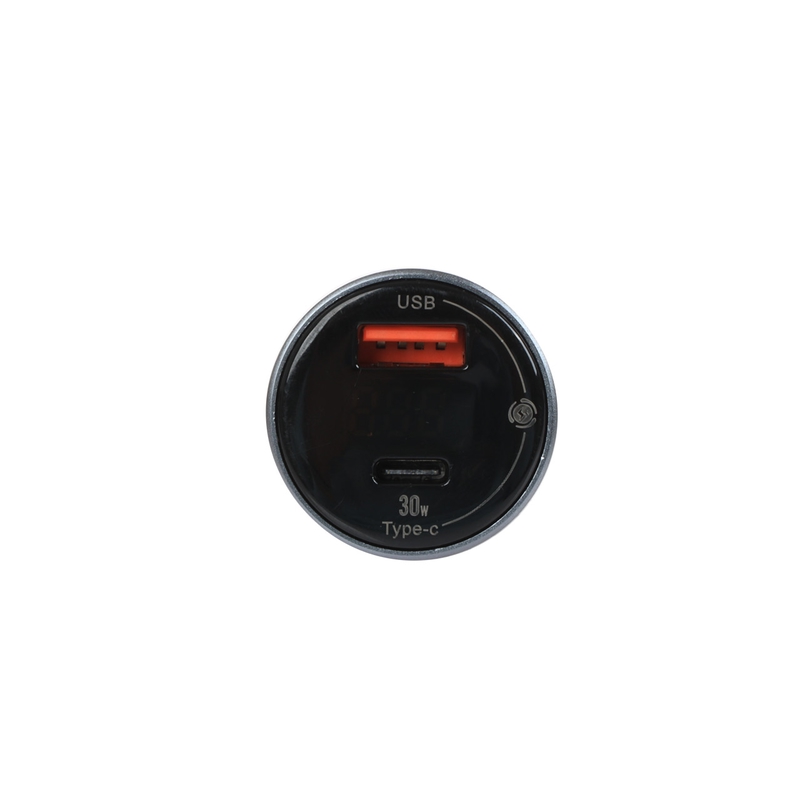 شارژر فندکی PD و فست 48W دو پورت برند Nitu اورجینال مدل NDC40 به همراه کابل شارژ Type-C To Type-C خاکستری MNG کد 25963 - Image 3