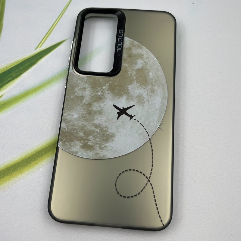 قاب گوشی Galaxy S24 FE سامسونگ So Cool اورجینال لنز برجسته کرومی طرح Moonfly کد 35694 - Image 2
