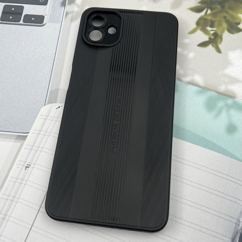 قاب گوشی Galaxy A04 / Galaxy M13 5G سامسونگ SPUERIOR سیلیکونی طرح Sport برجسته محافظ لنز دار مشکی کد 46535 - Image 2