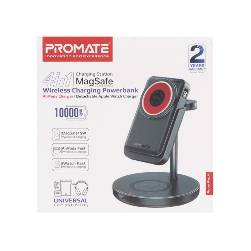 پاوربانک 10000mAh 20W برند Promate مدل RoverPack مشکی MNG کد 47948 - Image 12
