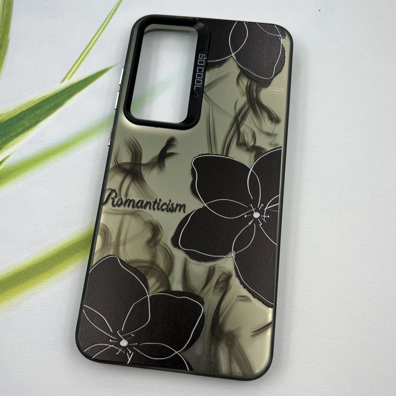 قاب گوشی Galaxy S24 FE سامسونگ So Cool اورجینال لنز برجسته کرومی طرح Flower کد 51145 - Image 2