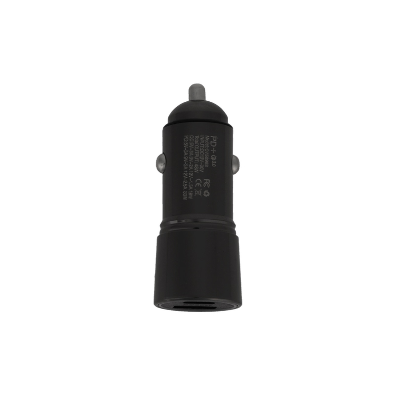 شارژر فندکی PD و فست 60W دو پورت برند JBQ اورجینال مدل Metal Shine C756962 به همراه کابل شارژ Type-C To Type-C مشکی MNG کد 52435 - Image 4