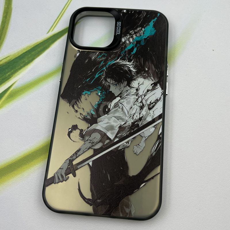 قاب گوشی iPhone 13 / iPhone 14 آیفون So Cool اورجینال لنز برجسته کرومی طرح انیمه هیمورا کنشین کد 52594 - Image 2