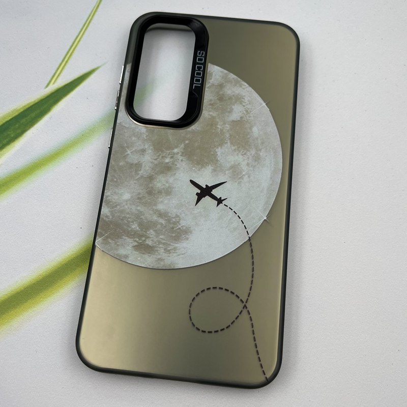 قاب گوشی Galaxy S23 FE سامسونگ So Cool اورجینال لنز برجسته کرومی طرح Moonfly کد 56861 - Image 2