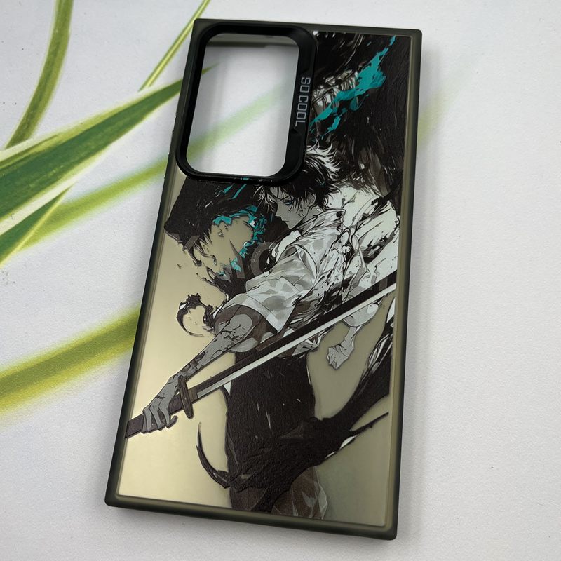 قاب گوشی Galaxy S23 Ultra سامسونگ So Cool اورجینال لنز برجسته کرومی طرح انیمه هیمورا کنشین کد 58924 - Image 2