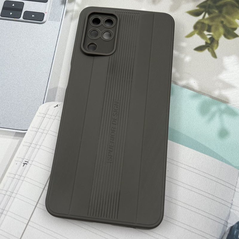 قاب گوشی Galaxy A12 / Galaxy M12 سامسونگ SPUERIOR سیلیکونی طرح Sport برجسته محافظ لنز دار تیتانیوم کد 61314 - Image 2