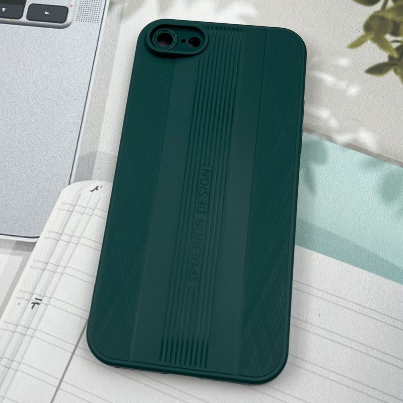 قاب گوشی iPhone 7 / iPhone 8 / iPhone SE 2020 / iPhone SE 2022 آیفون SPUERIOR سیلیکونی طرح Sport برجسته محافظ لنز دار سبز کد 64930 - Image 2