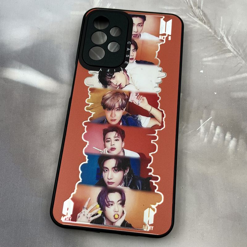 قاب گوشی Galaxy A23 سامسونگ Casetify آینه ای محافظ لنز دار طرح Boys کد 66575 - Image 2