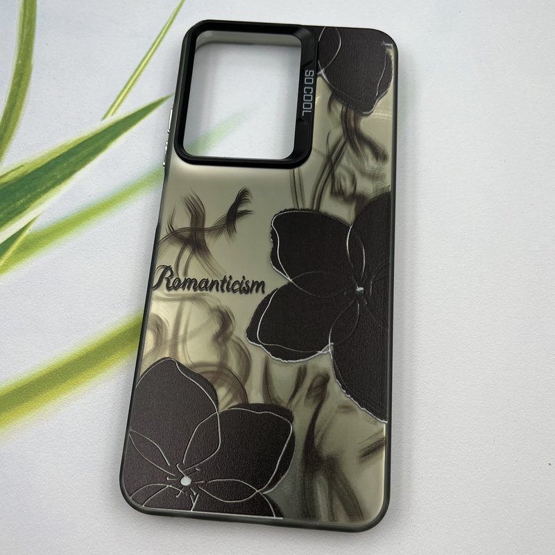 قاب گوشی Redmi A5 / Poco C71 شیائومی So Cool اورجینال لنز برجسته کرومی طرح Flower کد 74614 - Image 2