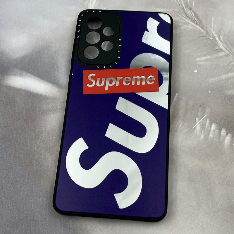 قاب گوشی Galaxy A73 سامسونگ Casetify آینه ای محافظ لنز دار طرح Supreme کد 78855 - Image 2