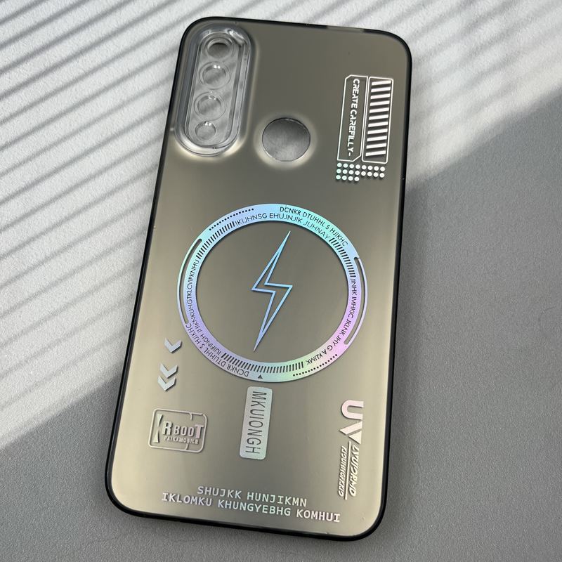 قاب گوشی Honor 9X / Y9 Prime 2019 هوآوی RT CASE دور سیلیکونی طرح مگ سیف Magsafe محافظ لنز دار کرومی کد 86578 - Image 2