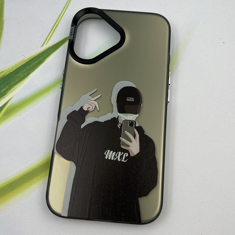 قاب گوشی iPhone 16 آیفون So Cool اورجینال لنز برجسته کرومی طرح MXL کد 87507 - Image 2