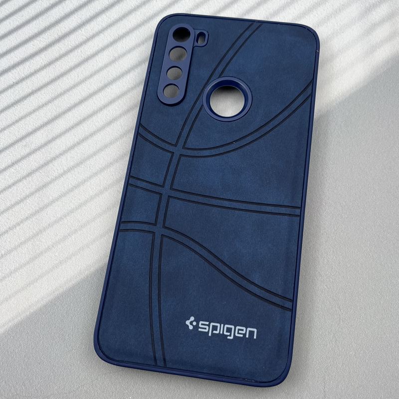 قاب گوشی Redmi Note 8 / Redmi Note 8 2021 شیائومی مخمل NBA بسکتبالی Spigen محافظ لنز دار سرمه ای کد 19292 - Image 2
