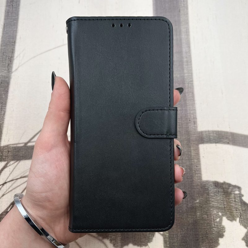 کیف گوشی Poco X7 Pro شیائومی چرم مگنتی جاکارتی بند آویز دار محافظ لنز دار مشکی کد 22934 - Image 3
