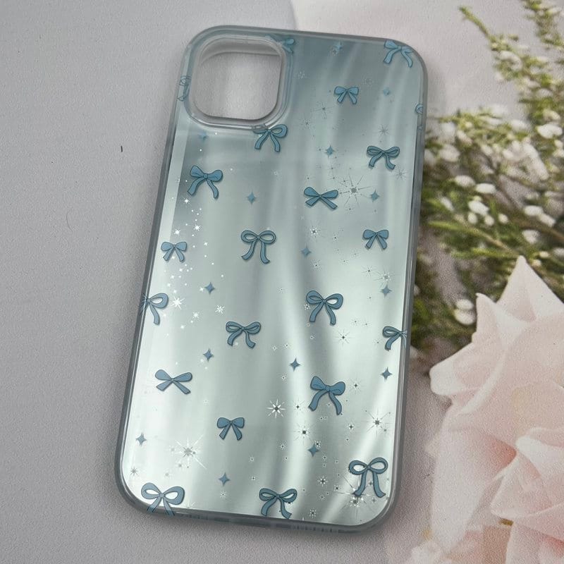قاب گوشی iPhone 11 آیفون Lux Case لوکس طرح موج سه بعدی 3D پاپیون آبی کد 24623 - Image 2
