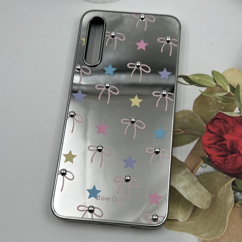 قاب گوشی Galaxy A30S / Galaxy A50S / Galaxy A50 سامسونگ Mirror Case آینه ای مروارید برجسته طرح طرح ستاره کد 29159 - Image 2
