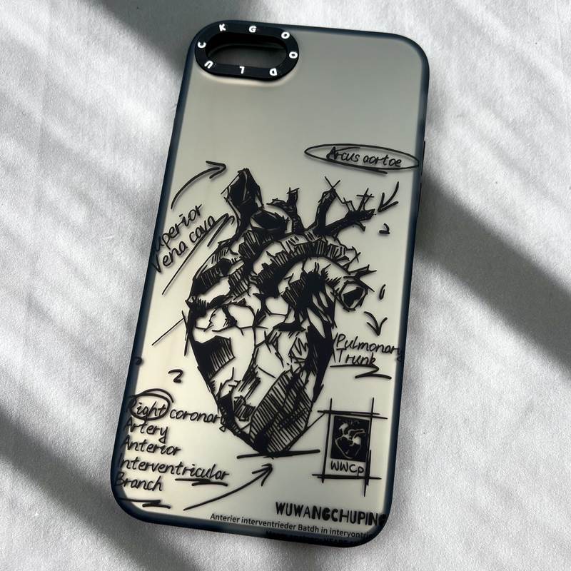 قاب گوشی iPhone 7 / iPhone 8 / iPhone SE 2020 / iPhone SE 2022 آیفون Good Luck ضد ضربه لنز برجسته اورجینال طرح قلب Heart کد 35171 - Image 2