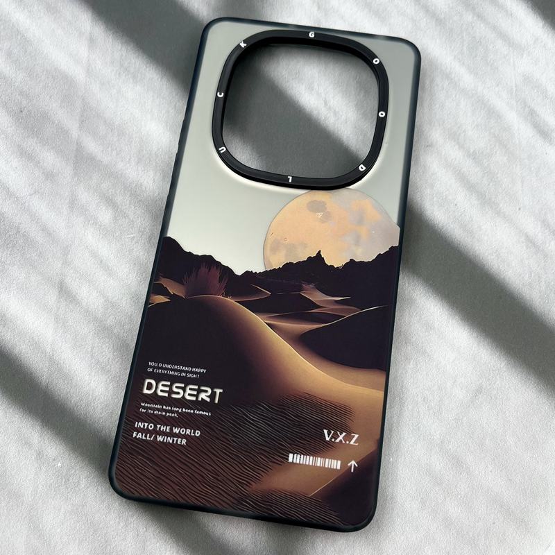 قاب گوشی Redmi Note 14 Pro 4G شیائومی Good Luck ضد ضربه لنز برجسته اورجینال طرح Desert کد 37994 - Image 2