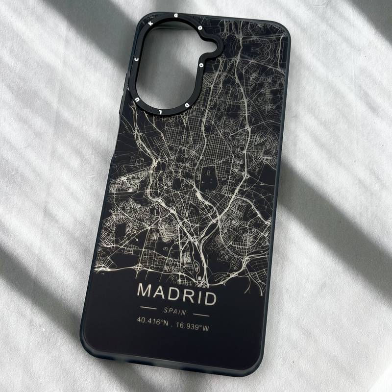 قاب گوشی Redmi A5 / Poco C71 شیائومی Good Luck ضد ضربه لنز برجسته اورجینال طرح Madrid کد 39425 - Image 2