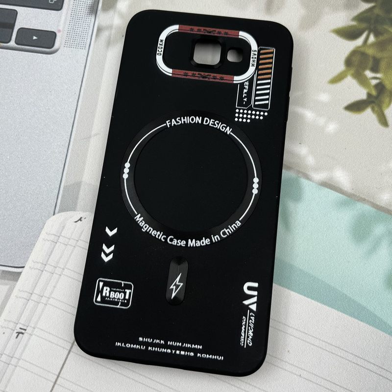 قاب گوشی Galaxy J5 Prime سامسونگ Silicon Case سیلیکونی طرح مگ سیف Magsafe RT محافظ لنز دار مشکی کد 41807 - Image 2