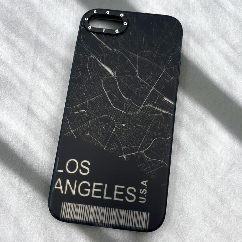 قاب گوشی iPhone 7 / iPhone 8 / iPhone SE 2020 / iPhone SE 2022 آیفون Good Luck ضد ضربه لنز برجسته اورجینال طرح Los Angeles کد 52261 - Image 2