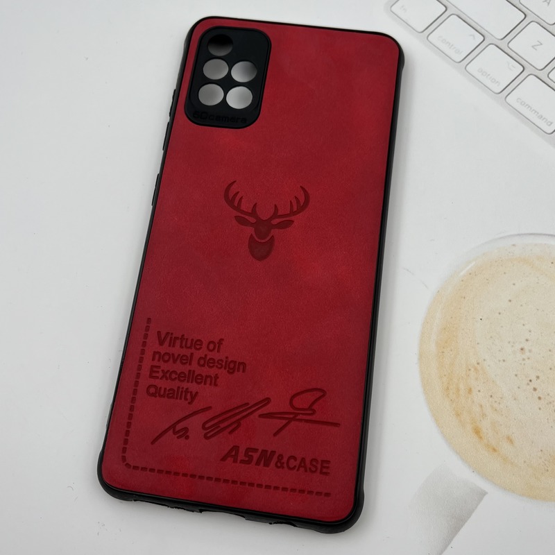 قاب گوشی Galaxy A51 سامسونگ طرح لاماری ASN Case ایربگ دار قرمز محافظ لنز دار کد 53882 - Image 2