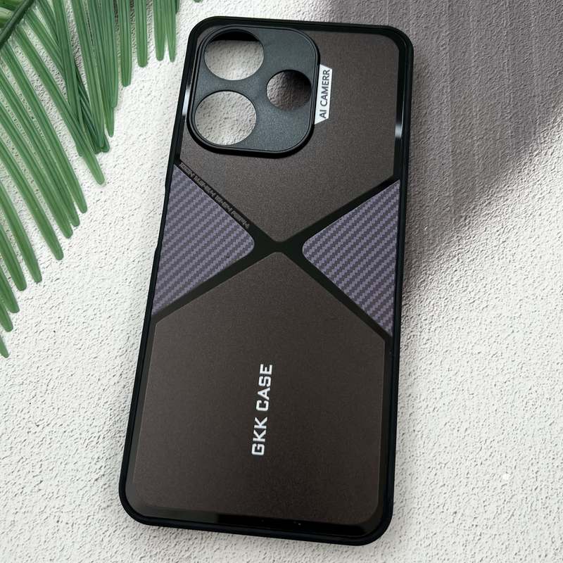 قاب گوشی Redmi 13 / Redmi 13x / Poco M6 4G شیائومی GKK Case اورجینال Spider کربن AL CAMERA محافظ لنز دار بنفش کد 70032 - Image 2